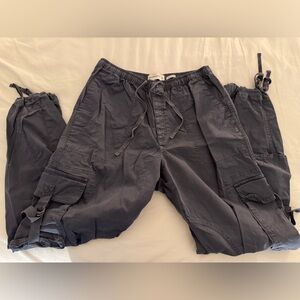 Abercrombie & Fitch Gray Wide Leg Pants